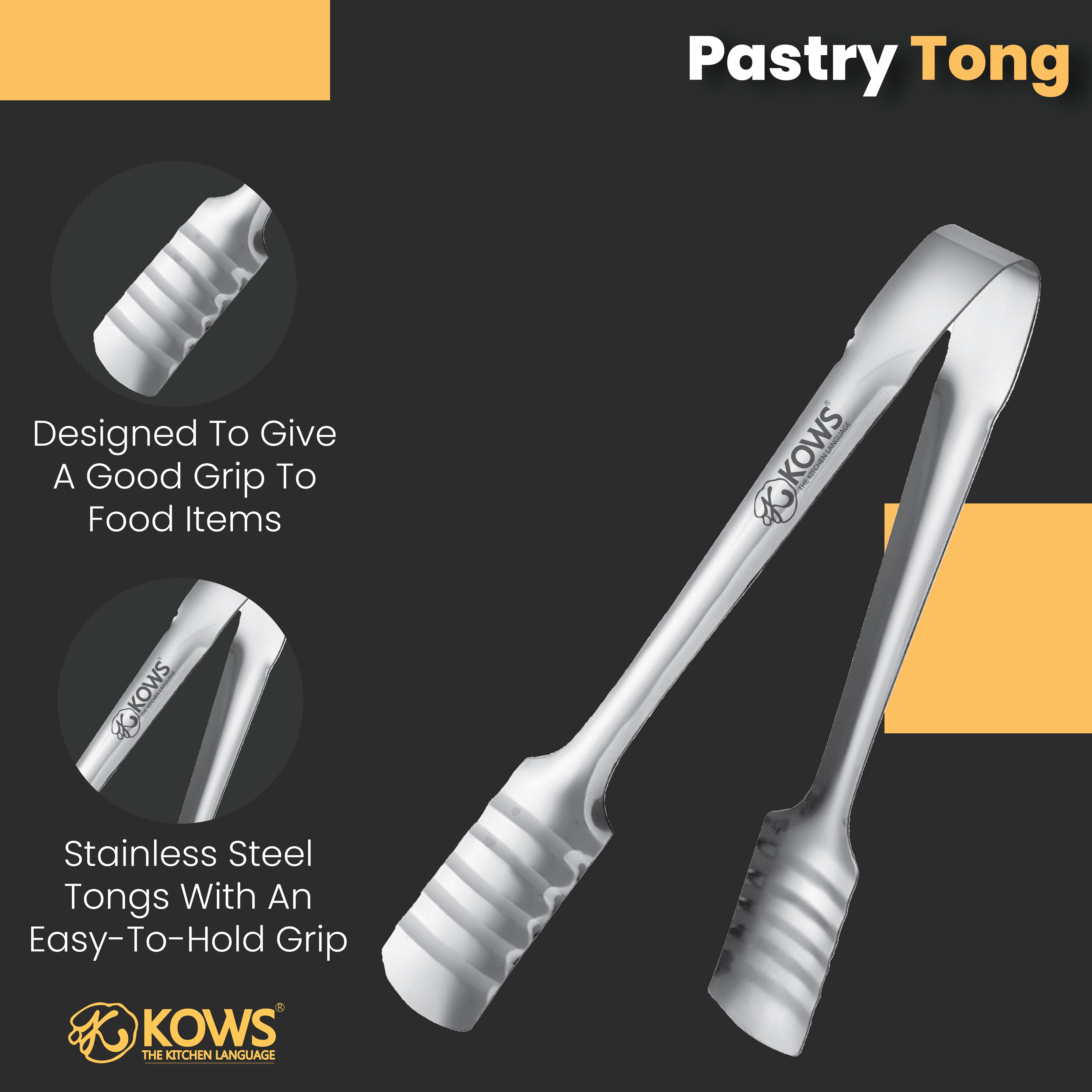 KOWS Pastry tong (TNG 001)