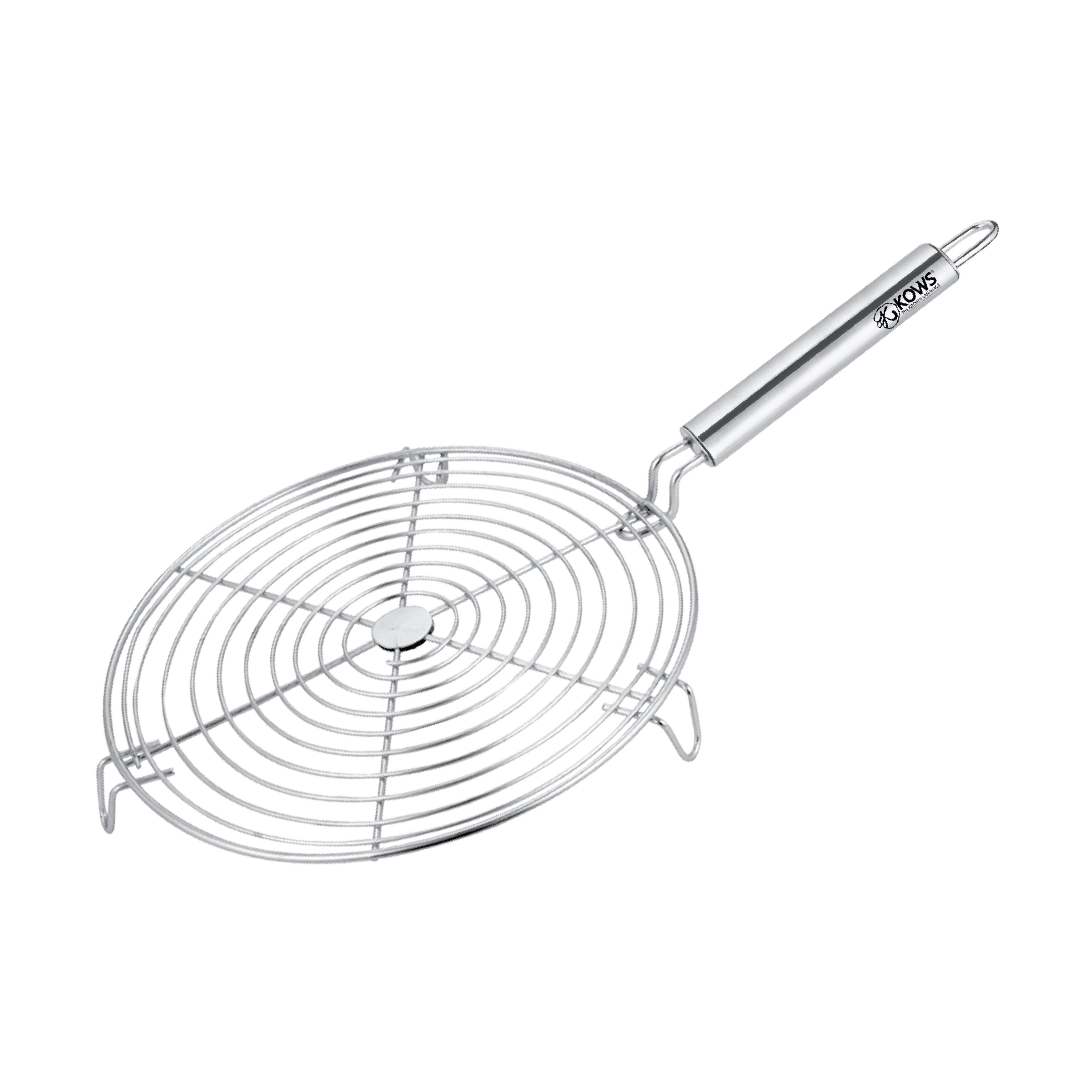 KOWS Wire pipe handle roaster (round) (RST03)