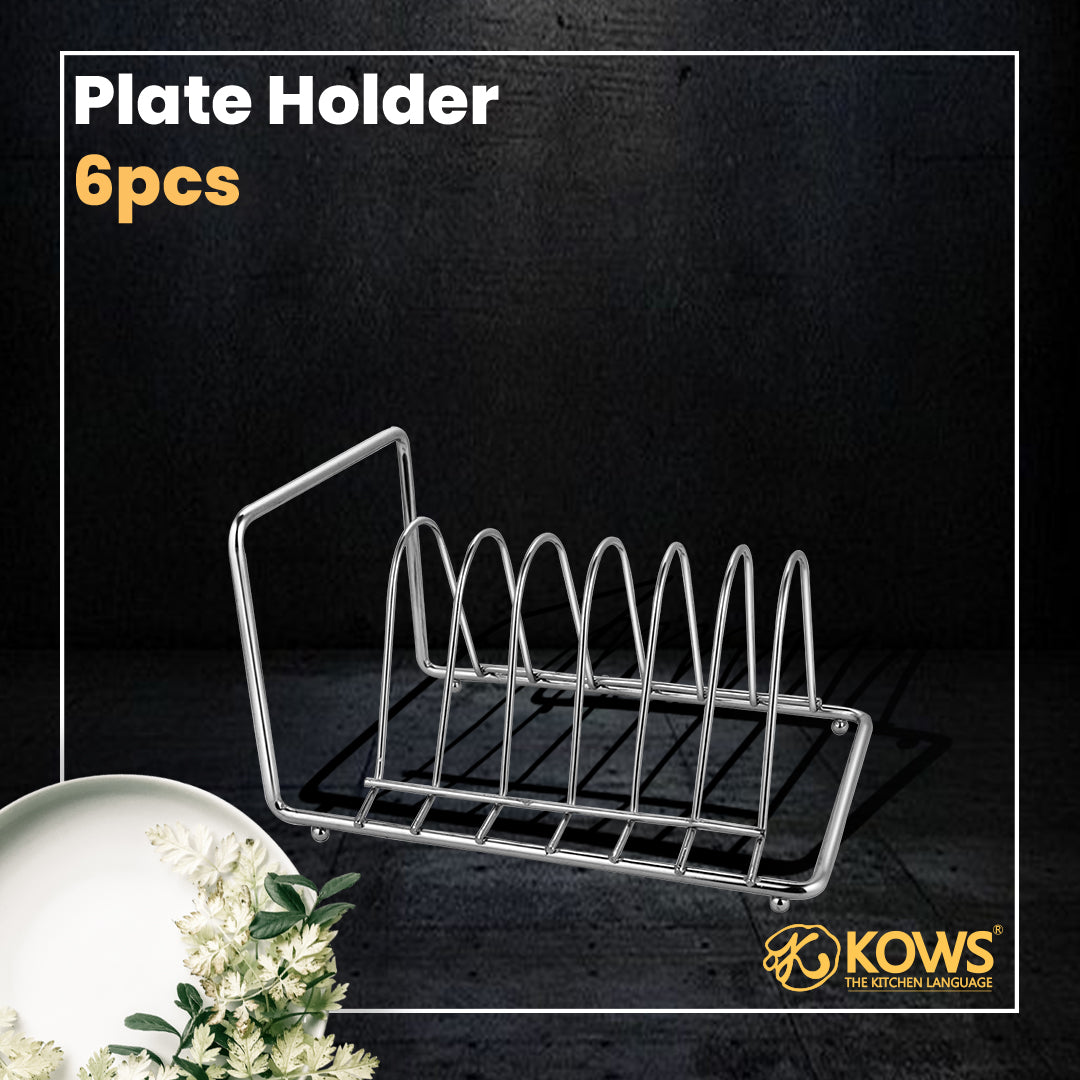 KOWS -6 PCS PLATE STAND-PTS 001