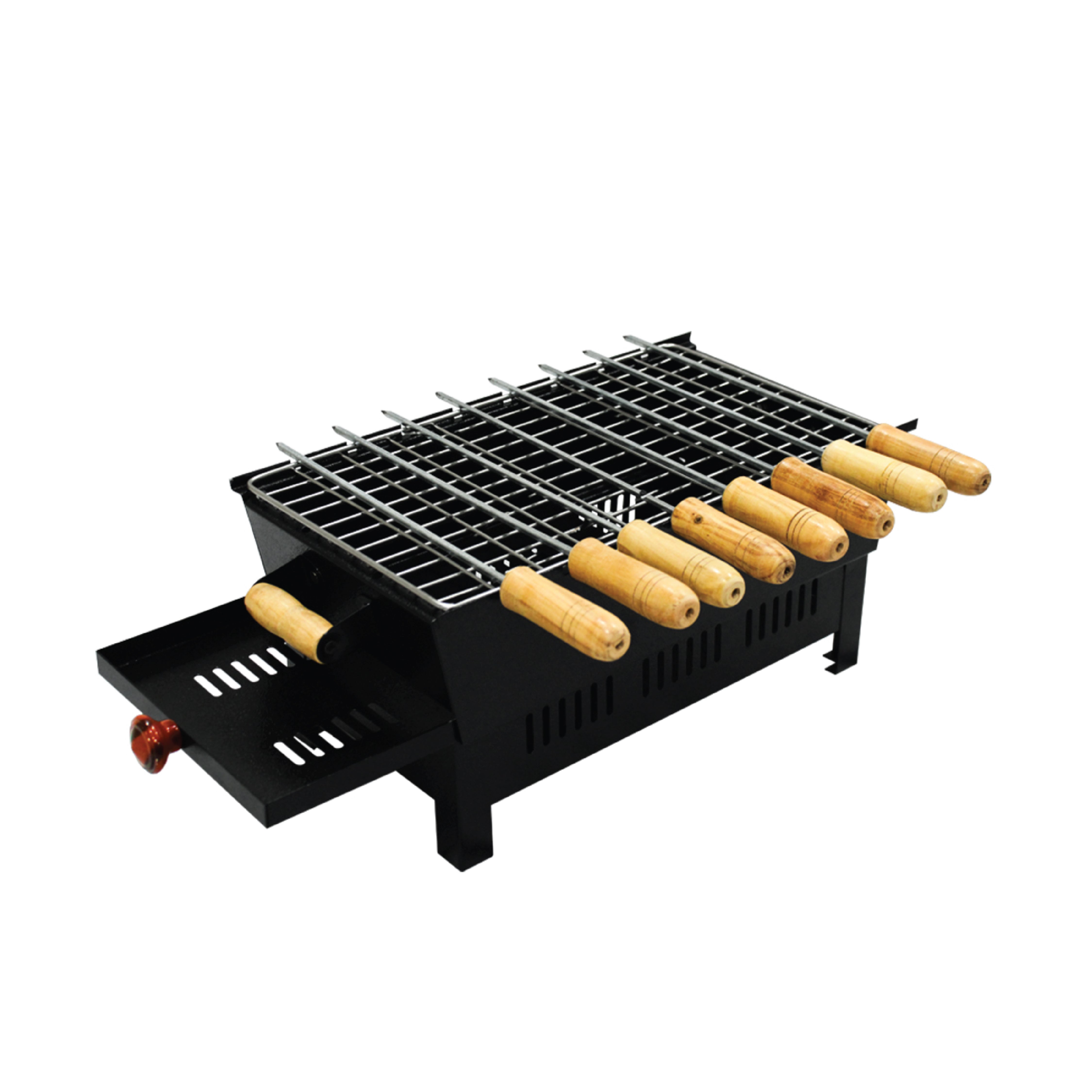 KOWS 8 skewer delux coal barbeque   (BBQ007)