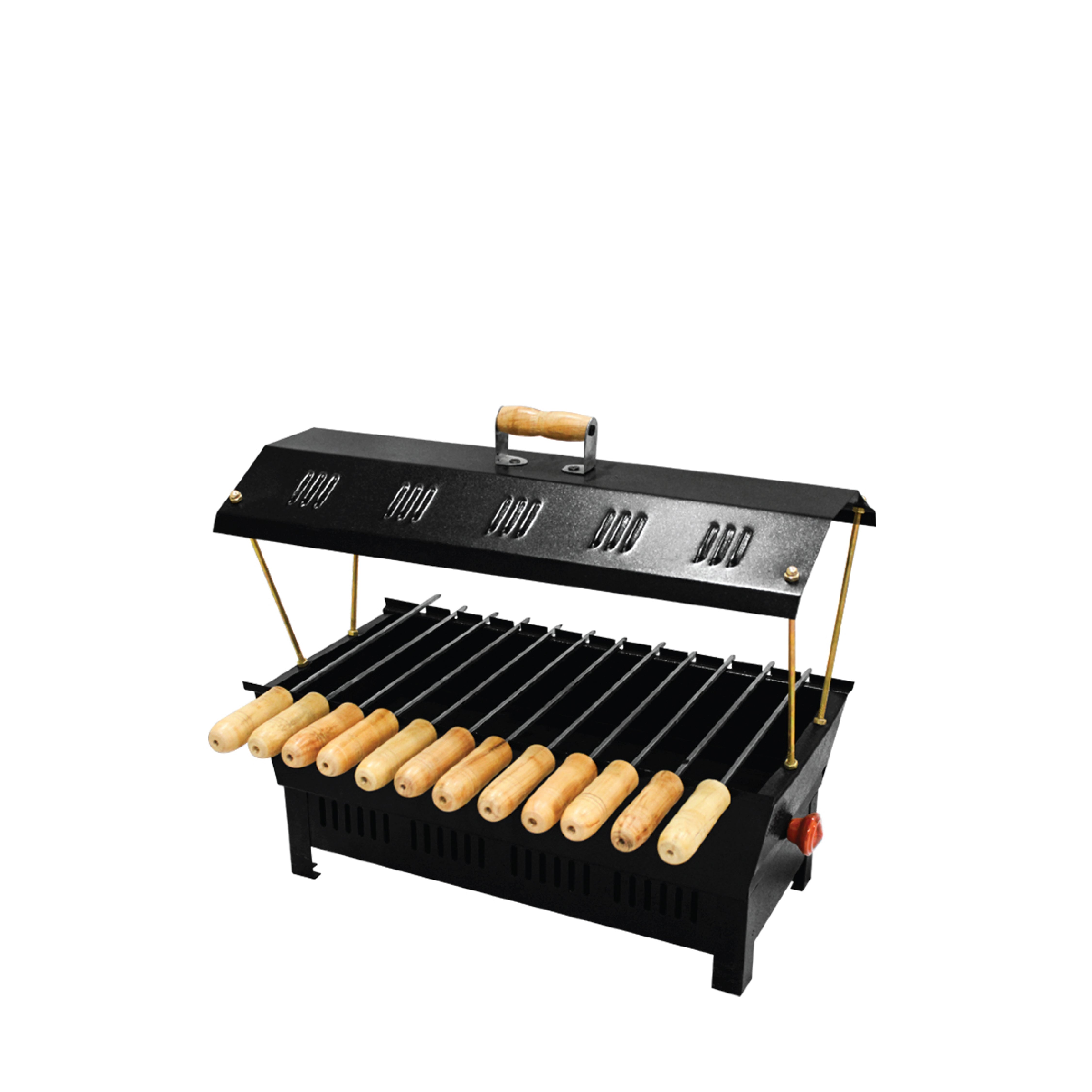 KOWS 12 skewer coal barbeque   (BBQ003)
