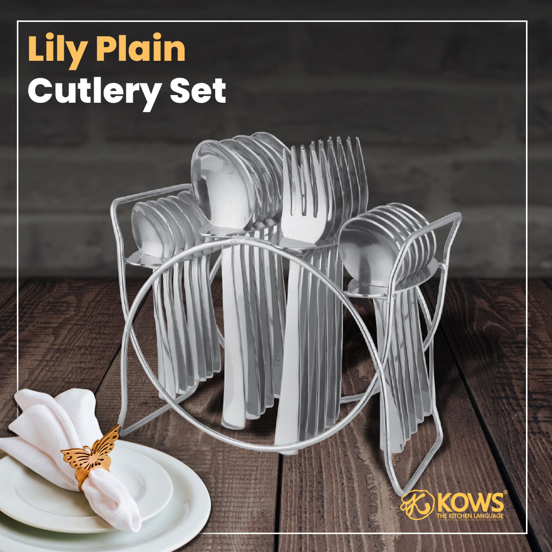 KOWS Lily cutlery set (SCS001)