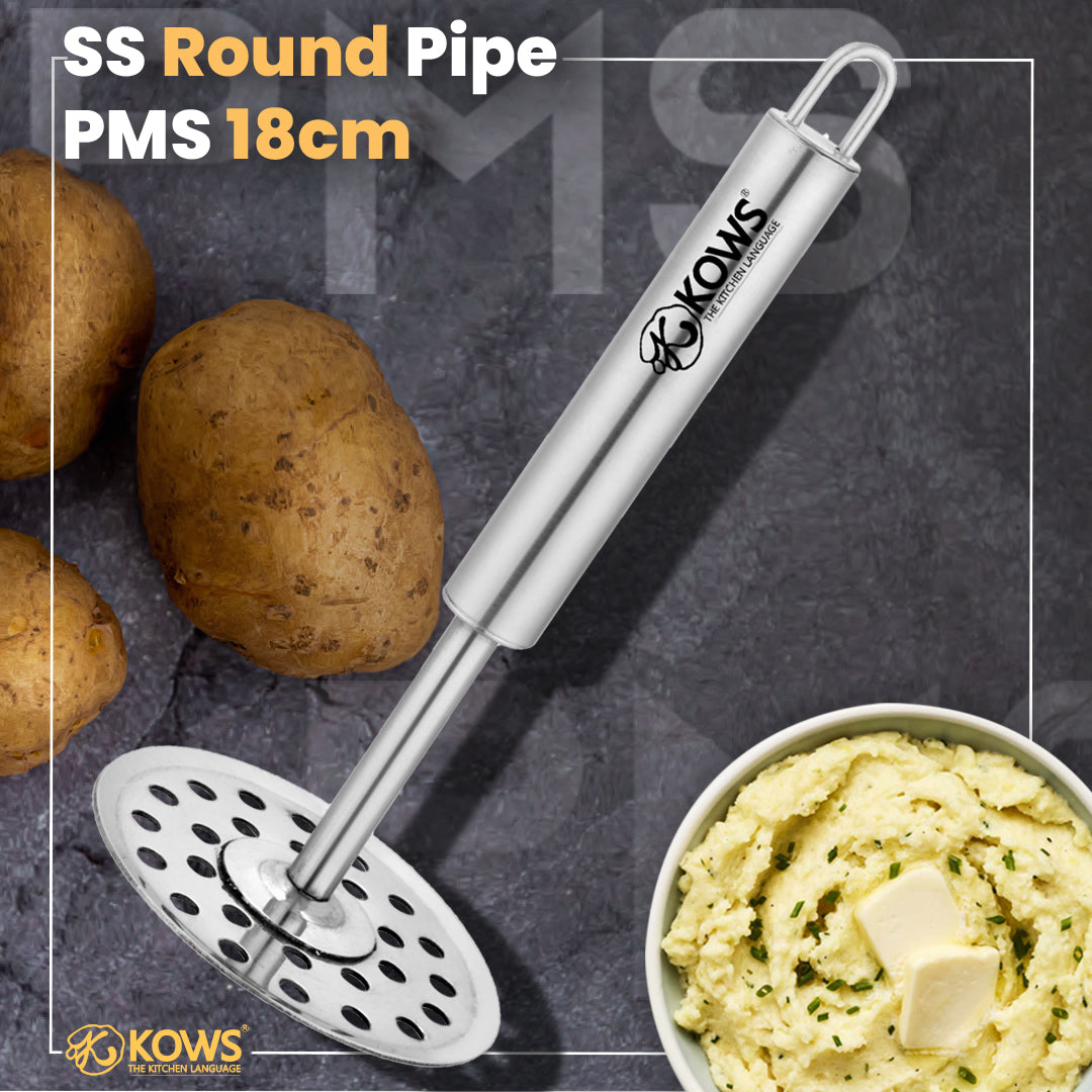 KOWS Round pipe potato masher (PMS 02)