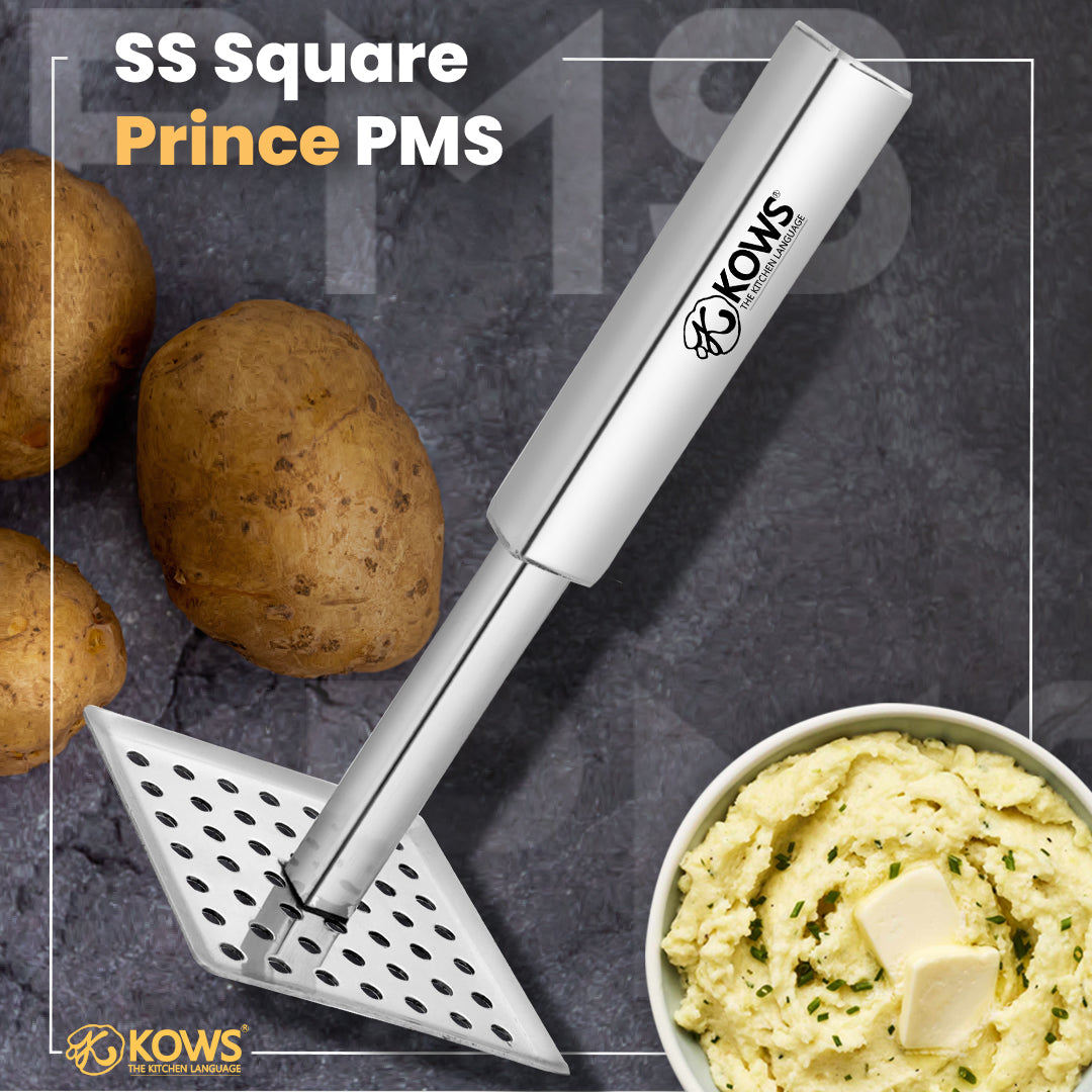 KOWS Square (queen) potato masher (PMS 08)