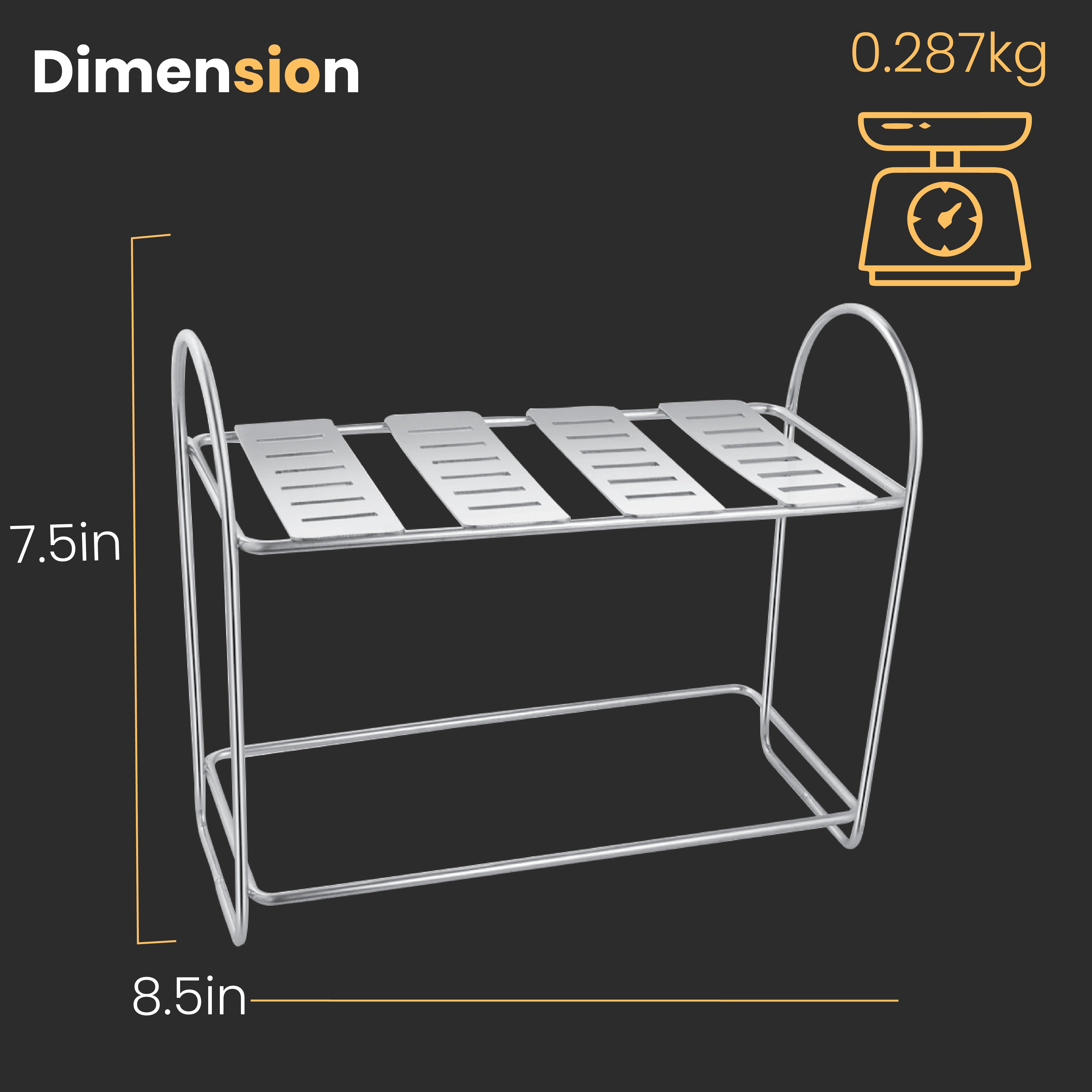 KOWS Rectangle cutlery stand (CTS003)