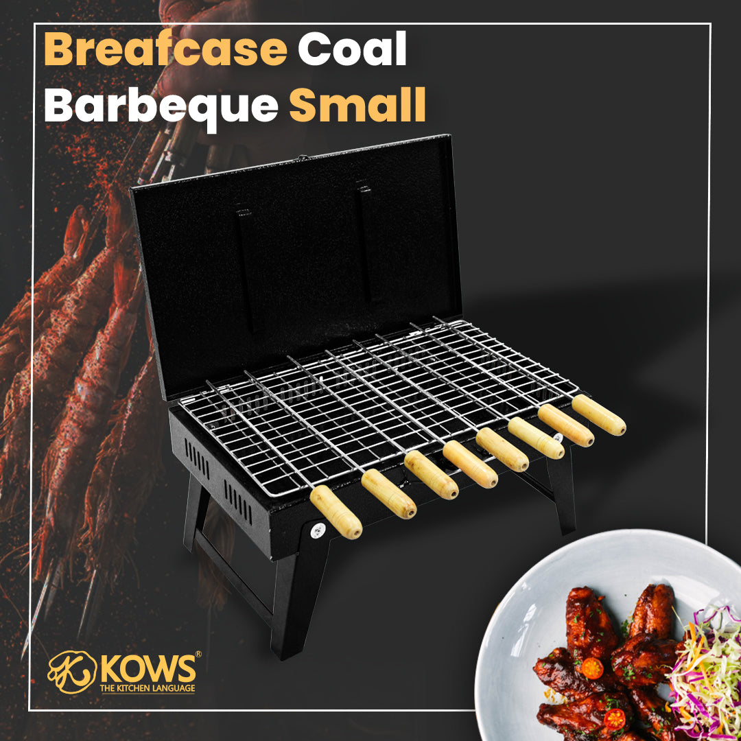 BREIFCASE BARBEQUE COAL SMALL