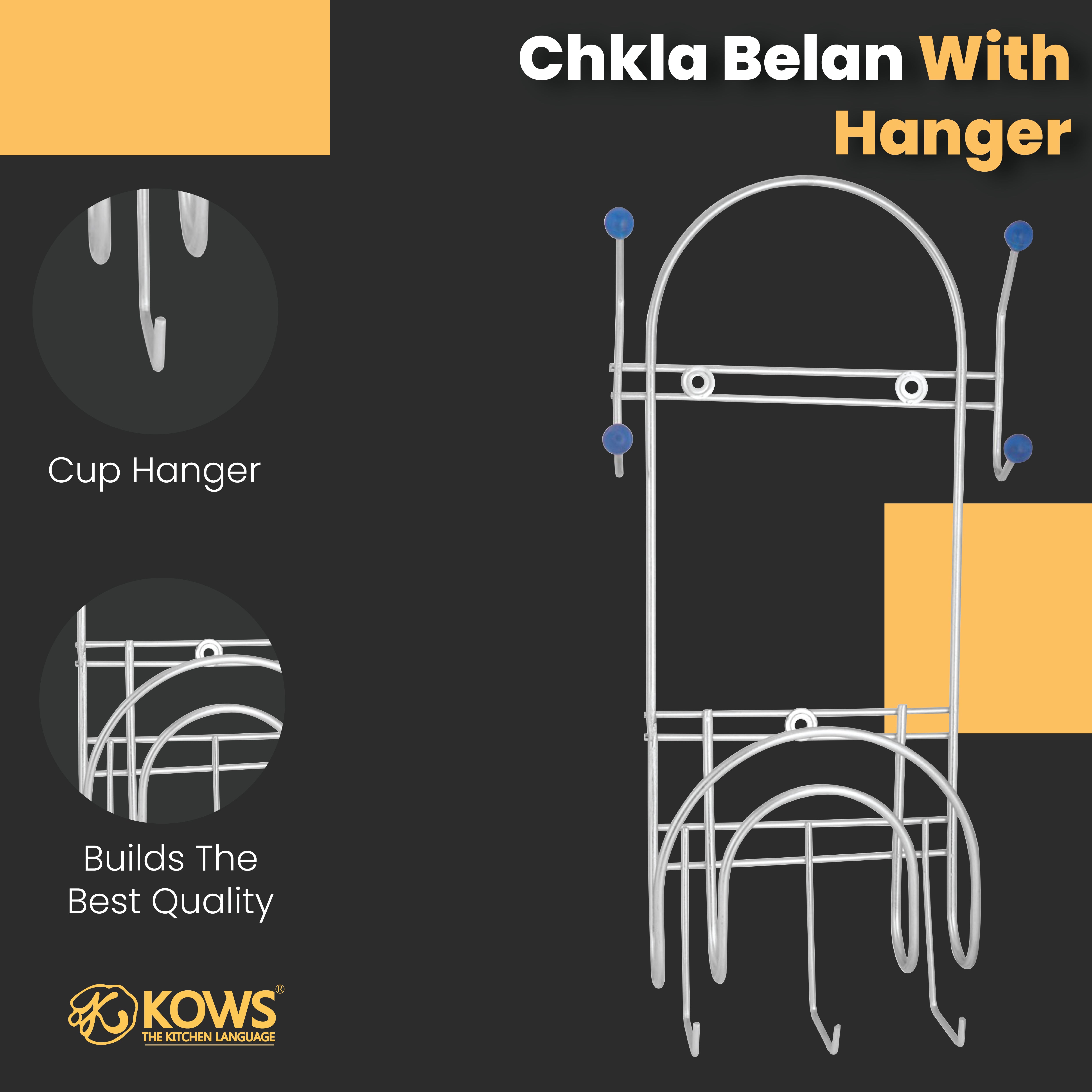 KOWS -CHAKLA BELAN STAND WITH HANGER-CBS 001